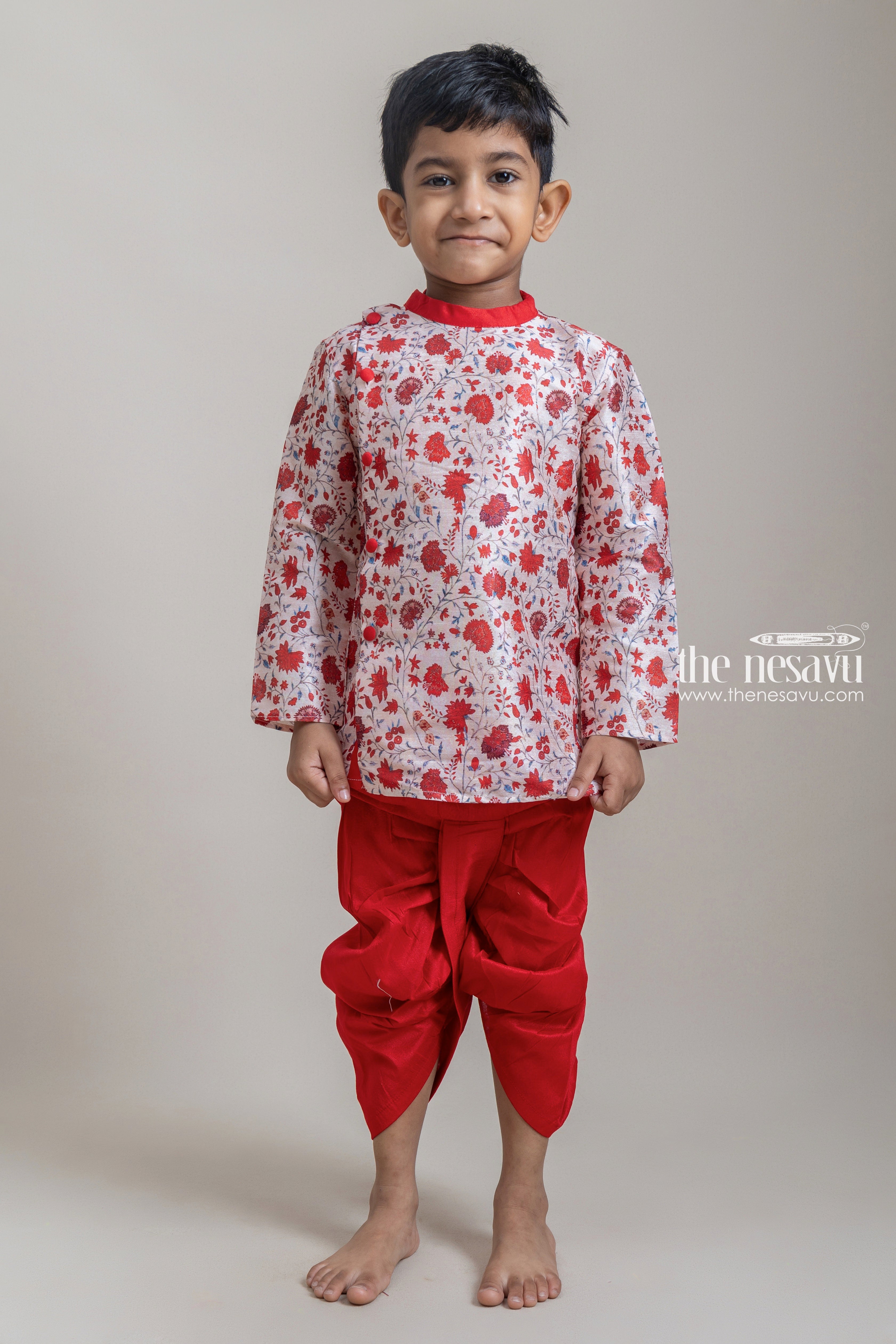Boys Cotton Kurta Set Latest Boys Kurta Collection The Nesavu