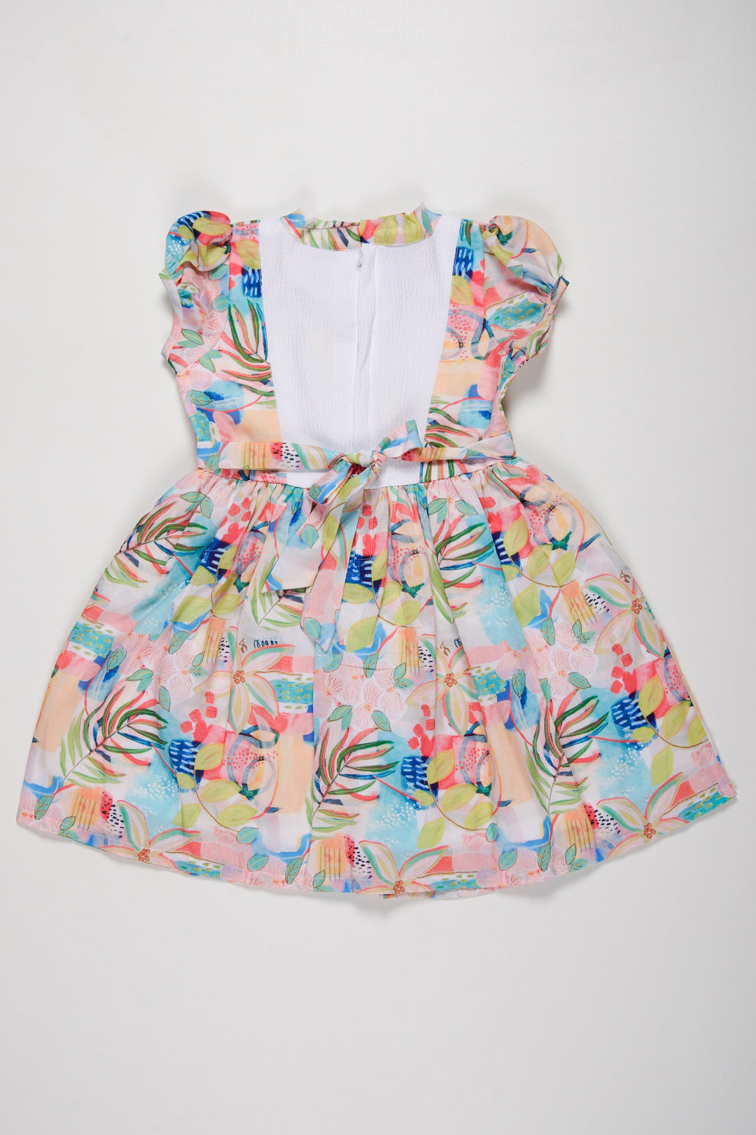 The Nesavu Girls Cotton Frock Colorful Playtime Cotton Frock for Girls - Fresh and Fancy New Designs Nesavu Buy Girls Boutique Cotton Frocks Online | Colorful   Soft for Play | The Nesavu
