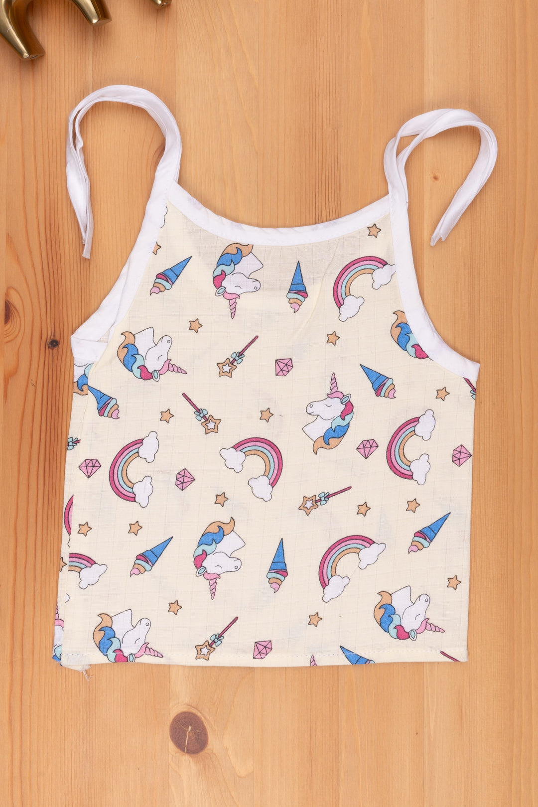 The Nesavu Baby Jhables Yellow Tie-Up Clothes: Charming Animal Design for Babies Nesavu 10 (NB) / Yellow IF001C-10 Printed Newbornbabydress | baby dress | The Nesavu