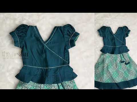Handcrafted Pattu Pavadai: Traditional Silk Outfits for Girls