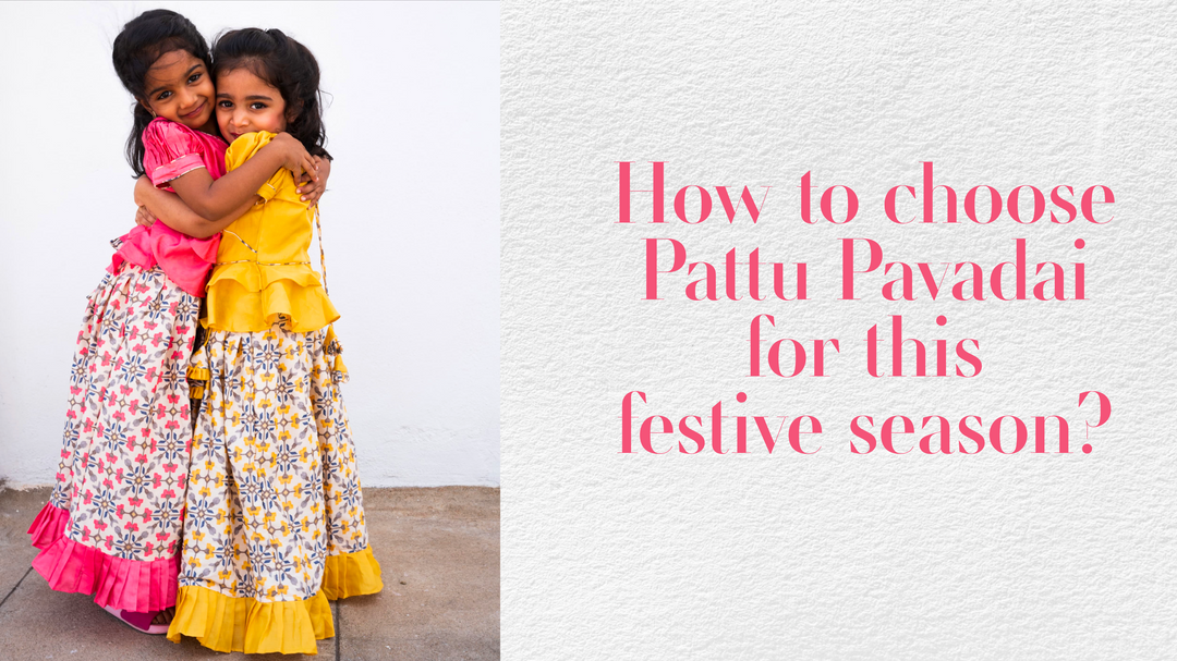 the nesavu presents how to choose pattu pavadai this festive season readymade ethnic brand for kids