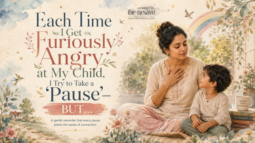 Each Time I Get Furiously Angry at My Child, I Try to Take a 'Pause' BUT…”