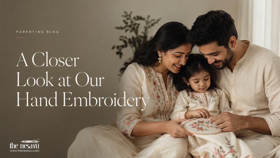 A Closer Look at Our Hand Embroidery: Where Tradition Meets Finesse