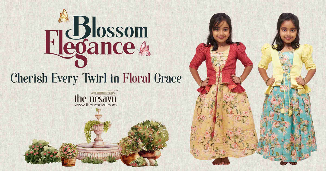 Discovering the "Blossom Elegance" Collection: Traditional Charm for Modern Little Misses