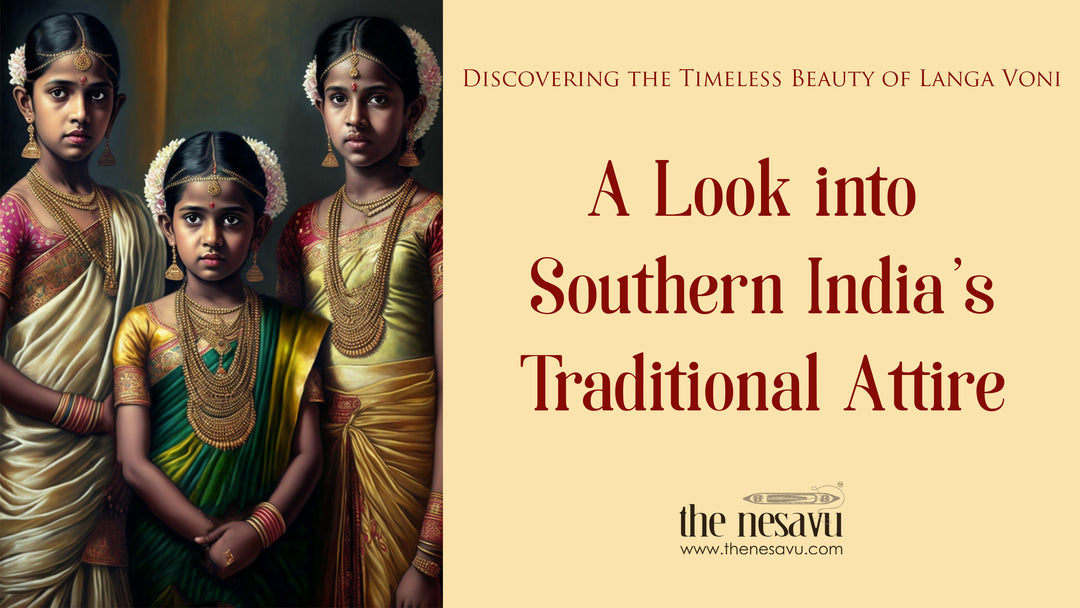 Discovering the Timeless Beauty of Langa Voni: A Look into Southern India's Traditional Attire