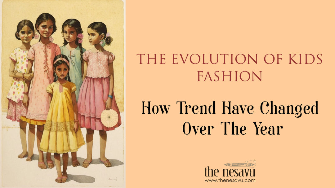 The Evolution of Kids' Fashion/ How Trends Have Changed Over the Years By The Nesavu