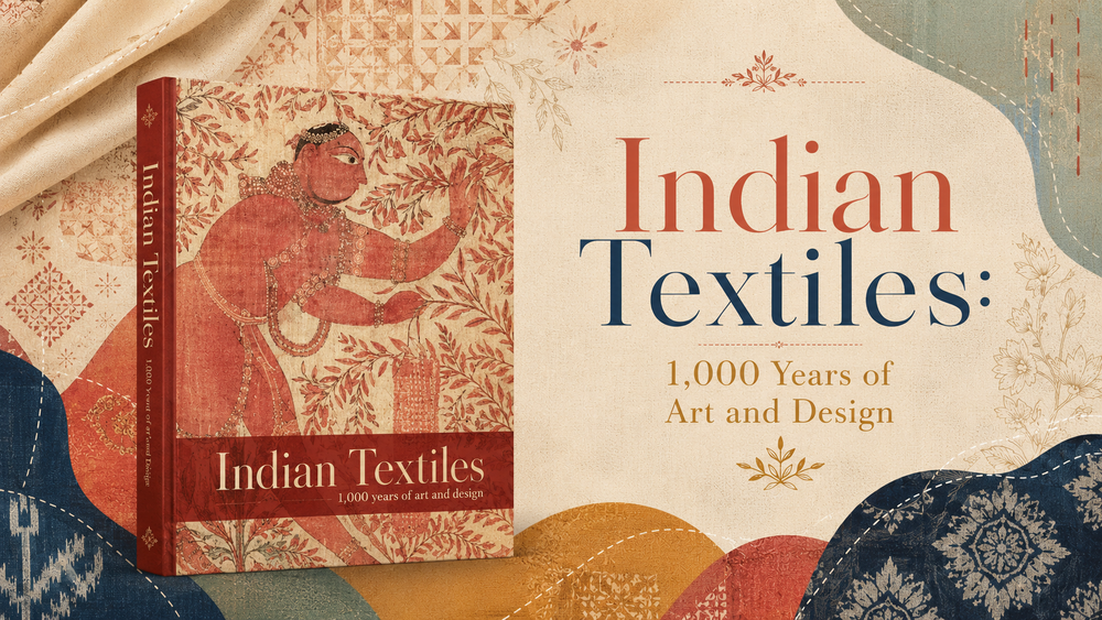 Indian Textiles Book – 1,000 Years of Design, Trade & Art