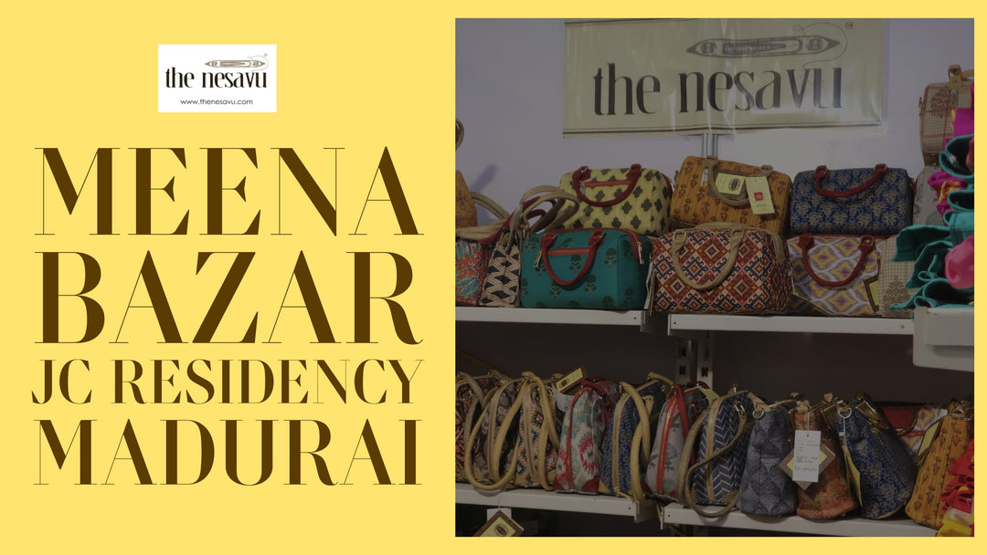 Nesavu-The-Nesavu-meena-fashion-bazar-Lifestyle-Exhibition-Pop-Up-Show-madurai-jc-residency-PSR-Silks-Salem-Karur-Papataka-handbags
