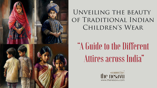 Unveiling the beauty of Traditional Indian Children's Wear - A Guide to the Different Attires across India
