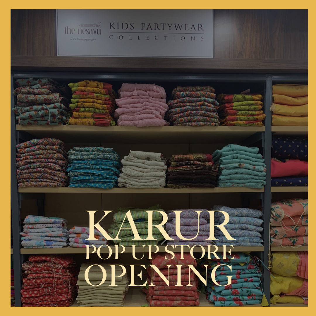The Nesavu Pop Up Store Opens at PSR SILKS karur
