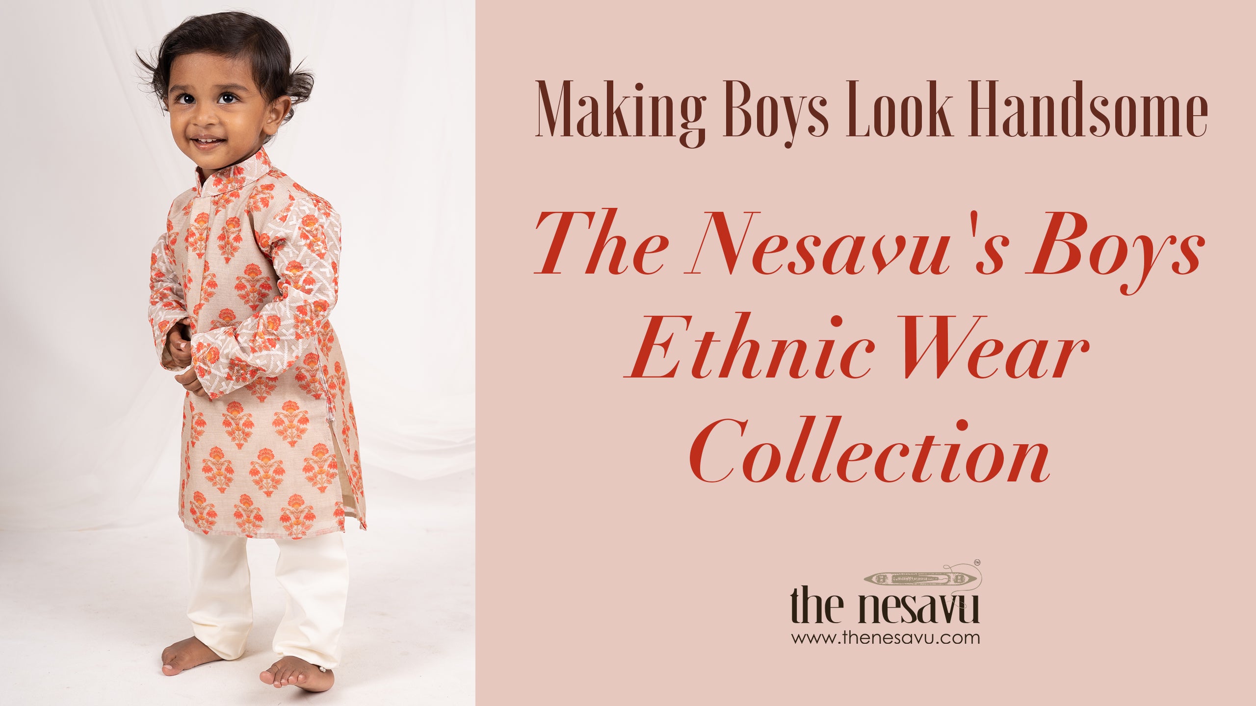 Making Boys Look Handsome: The Nesavu'S Boys Ethnic Wear Collection – The  Nesavu