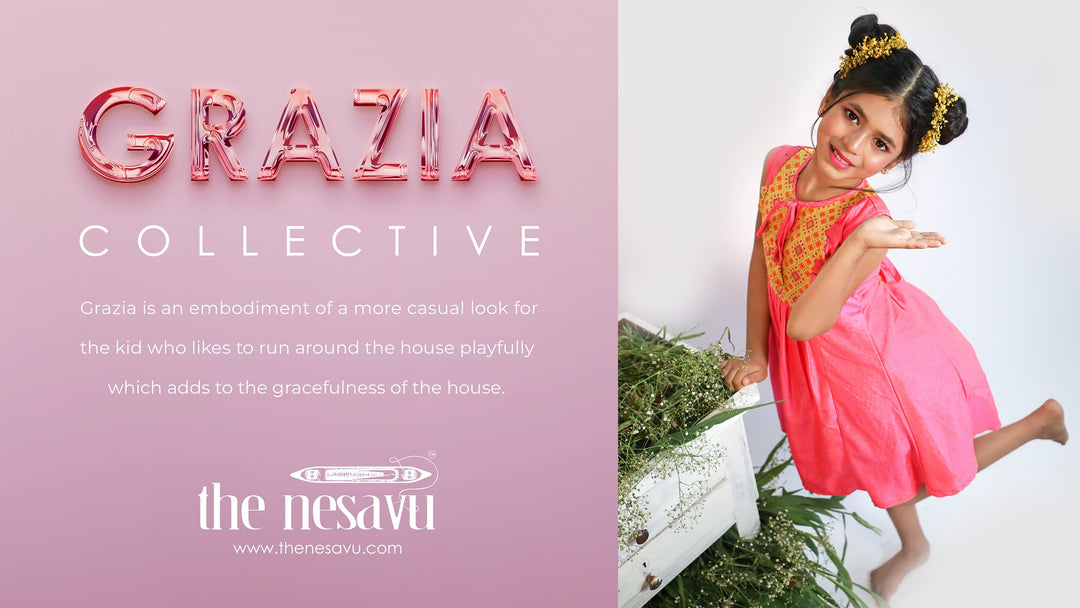 nesavu-india's-best-designer-ethnic-kids-wear-brand-salem-erode-coimbatore-chennai-Launches Grazia - The Soulful pattu pavadai-party-wear-frocks-Collective2-pichi@1x
