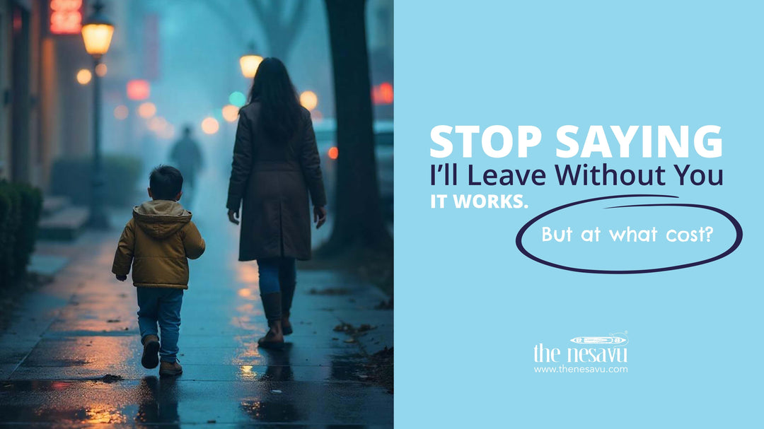“Why You Should Stop Saying ‘I’ll Leave Without You’❤️ It works. But at what cost?