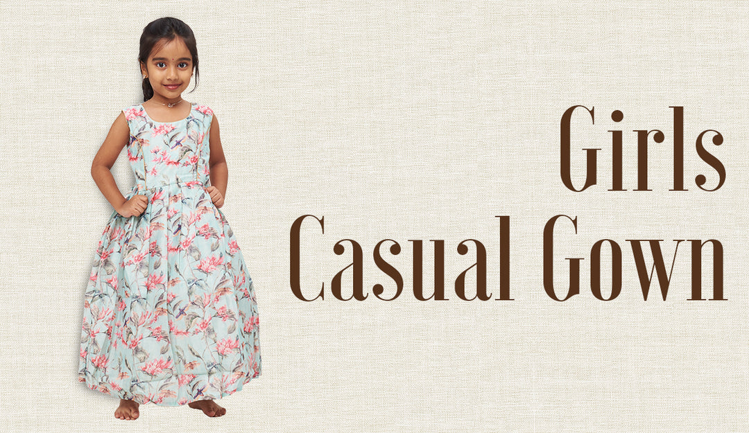 Girls Casual Gown