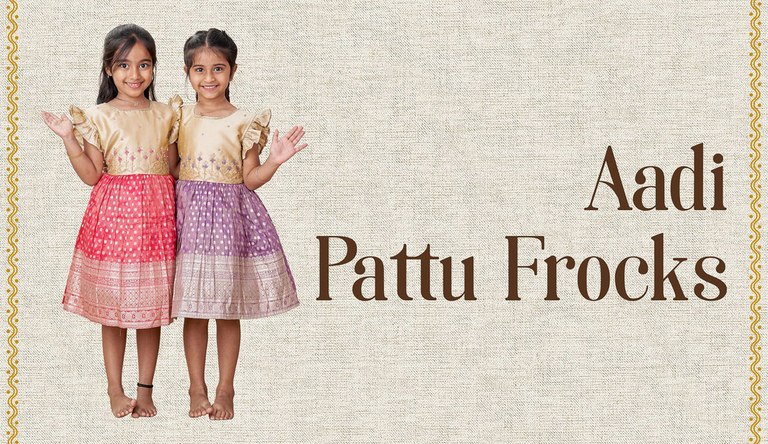 Aadi Pattu Frocks