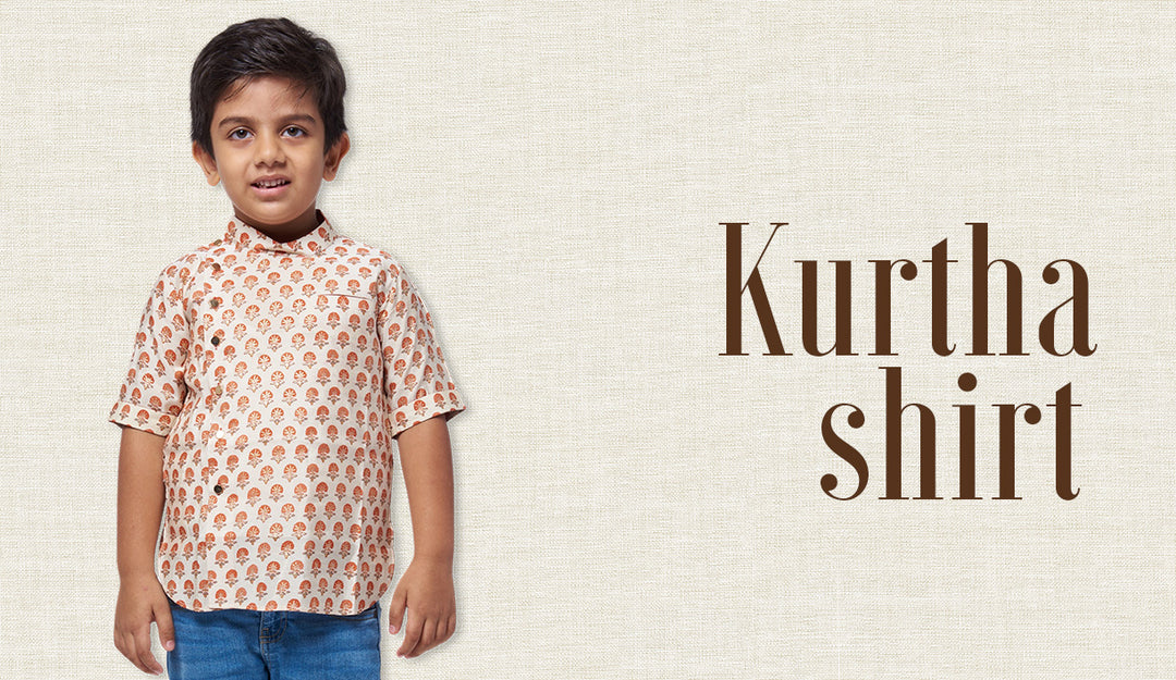 Boys Kurtha Shirt