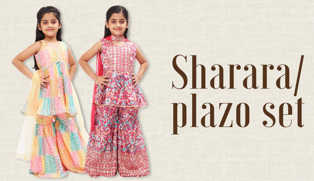 Girls Sharara / Plazo Set