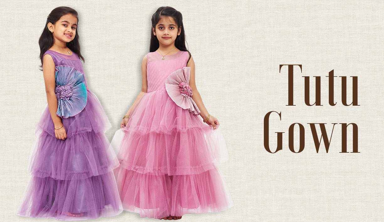 Girls Tutu Gown – The Nesavu