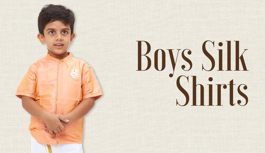 Boys Silk Shirt