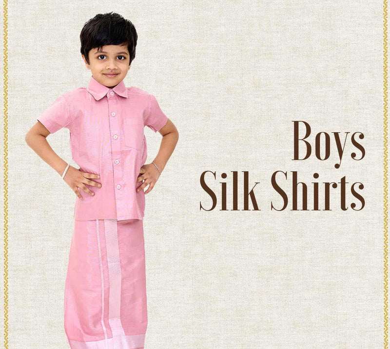 Boys Silk Shirt