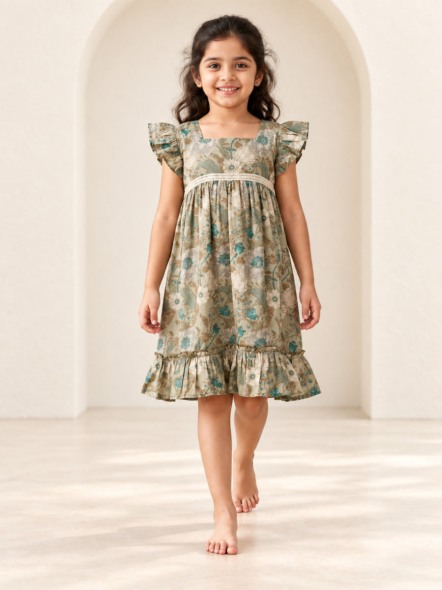 Girls Cotton Frock