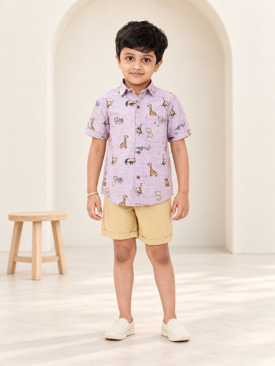 Boys Cotton Shirt