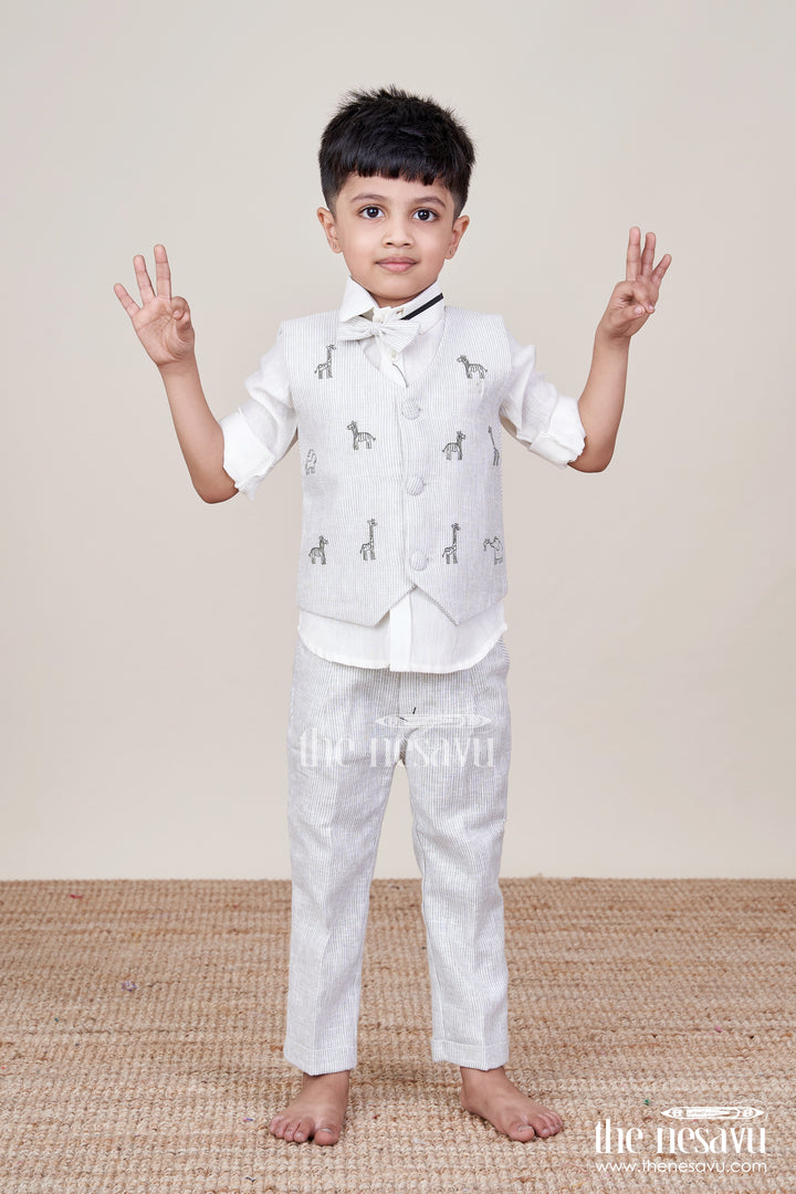 Boys Casual Set for Birthdays and Family Day Outings