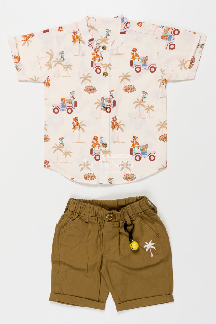 Boys Cotton Casual Set for Playdates and Festive Wear
