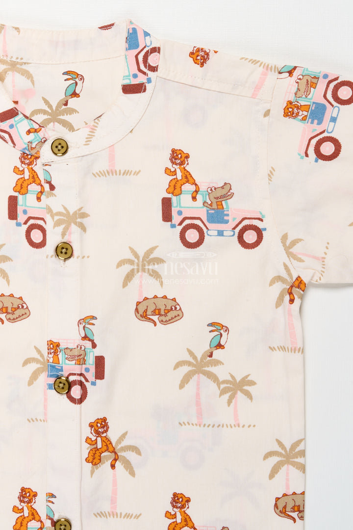 Boys Cotton Casual Set for Playdates and Festive Wear