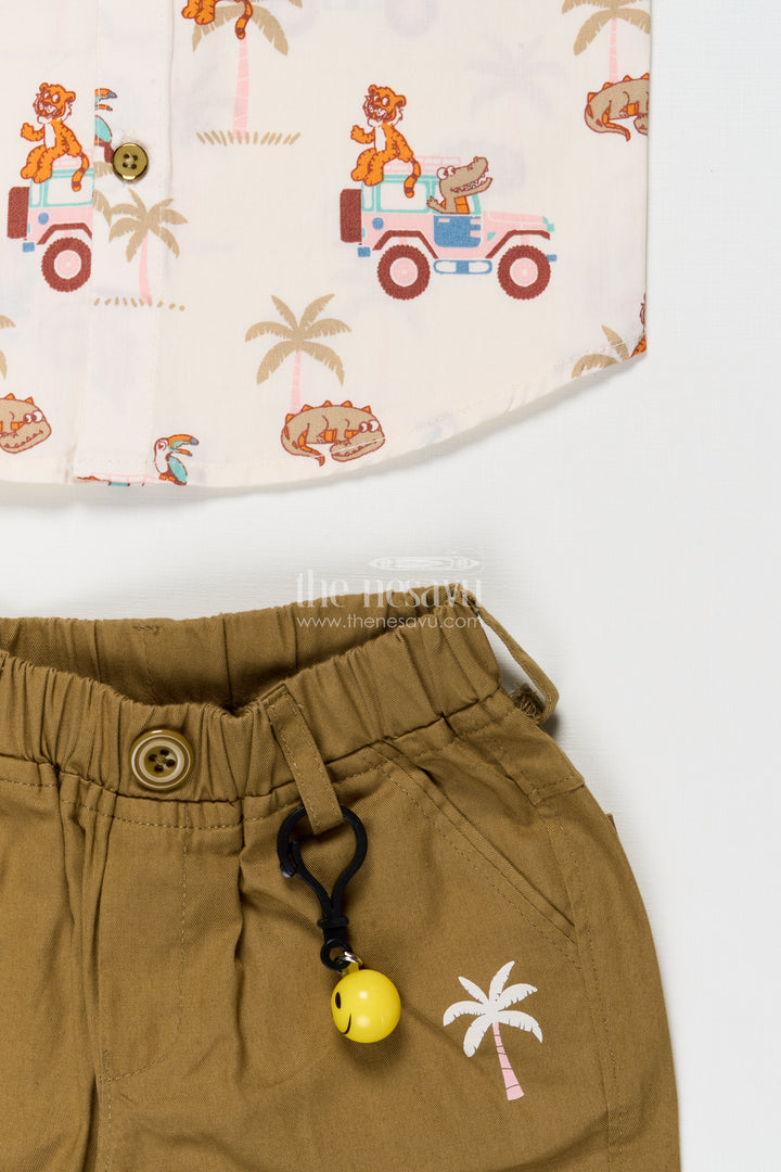 Boys Cotton Casual Set for Playdates and Festive Wear