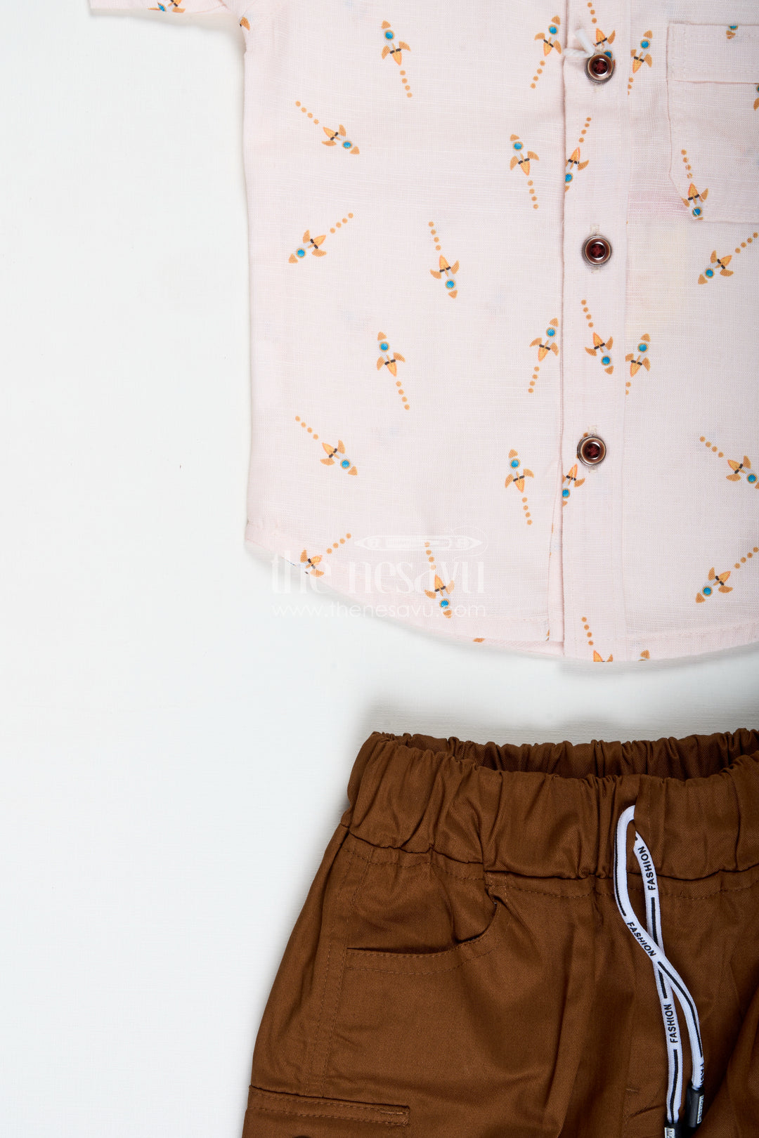 Summer Outfit For Toddler Boys With Shirt And Shorts