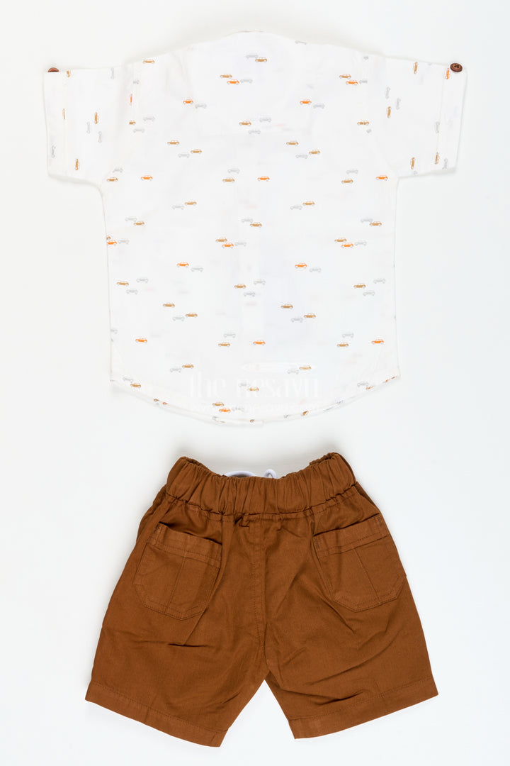 Boys casual cotton outfit set for outings, school, and everyday wear