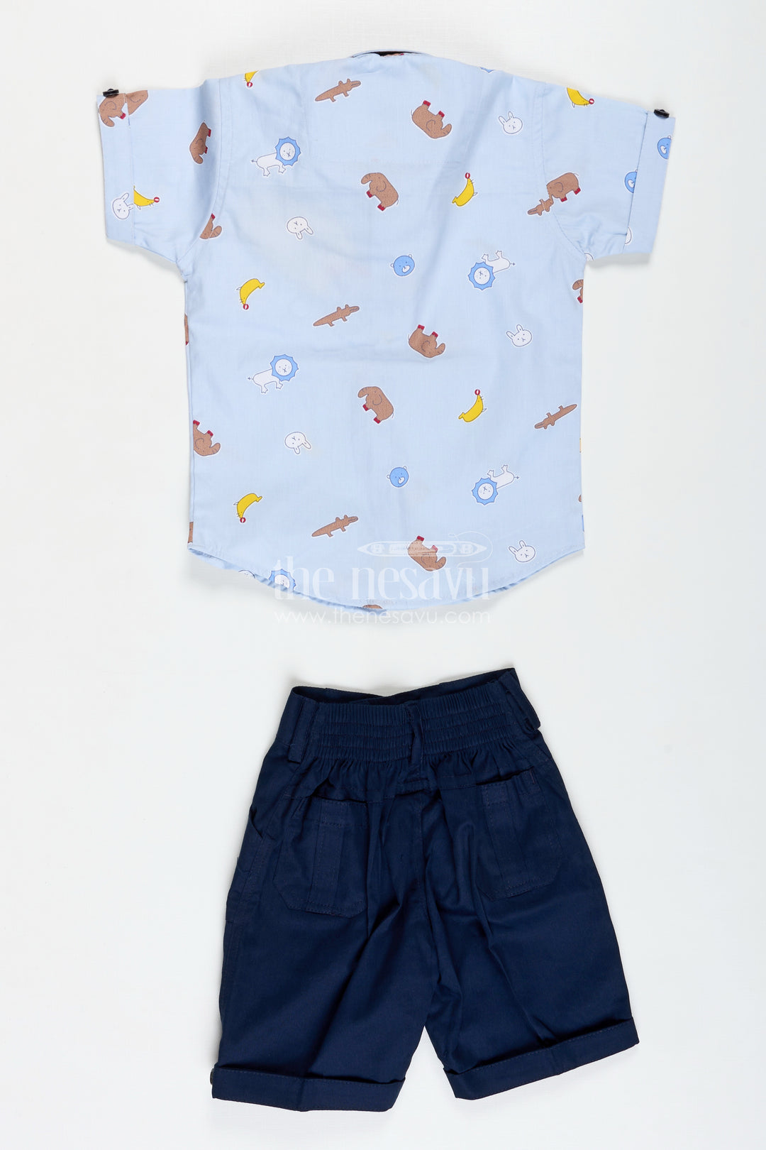 Animal Print Summer Outfit For Toddler Boys