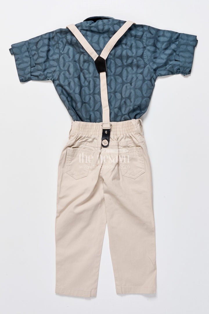 Toddler boys casual cotton outfit for festive gatherings