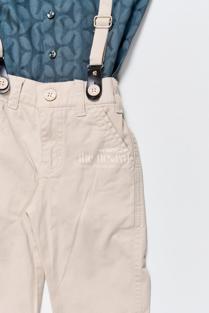 Toddler boys casual cotton outfit for festive gatherings