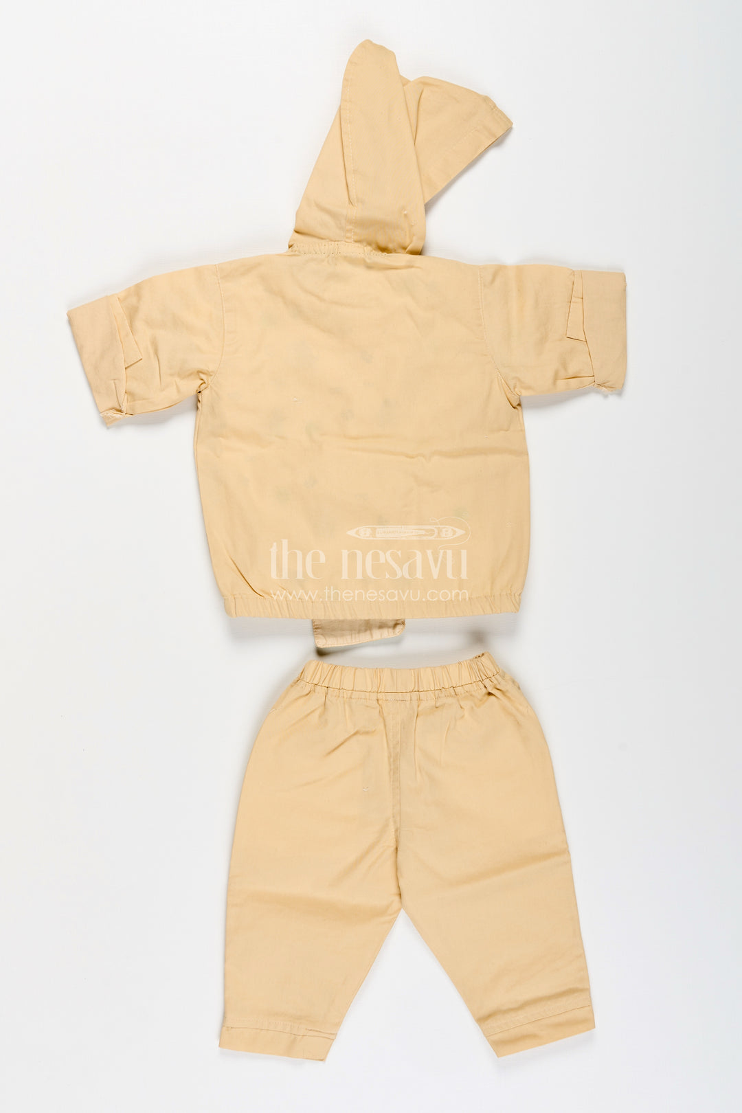 Toddler boys dinosaur hoodie cotton three-piece set