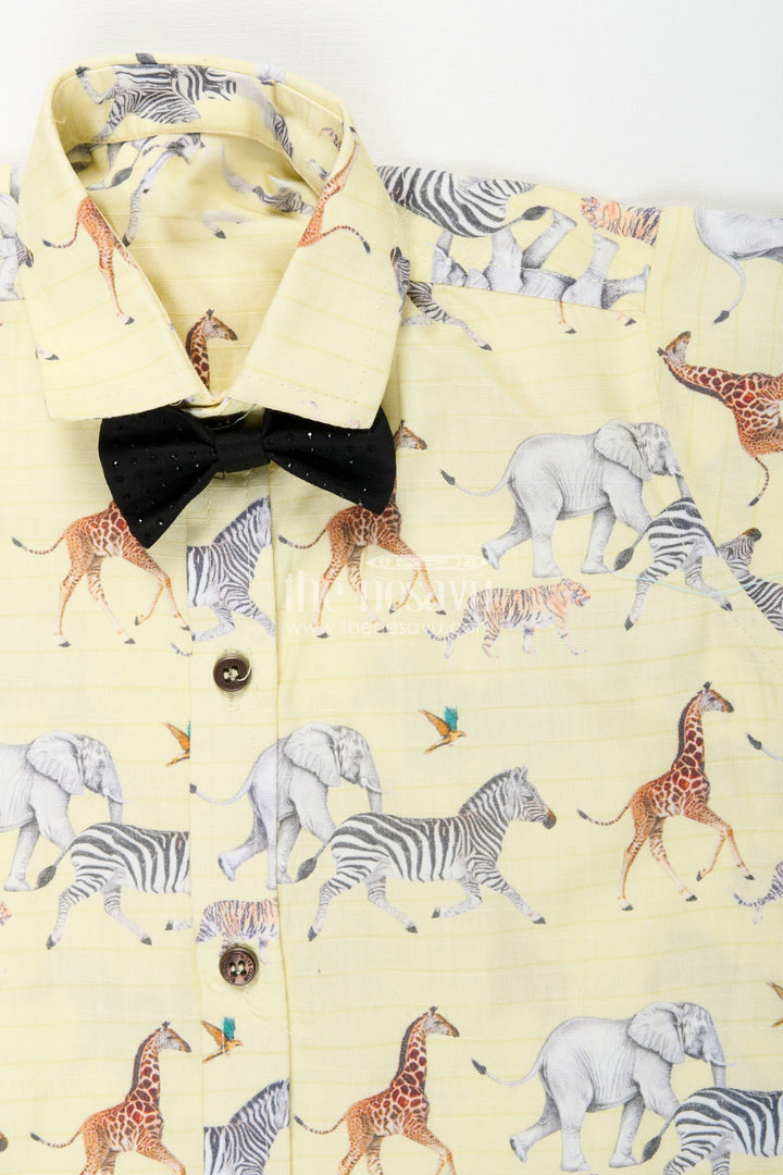 Boys printed casual set for birthday parties and summer outings