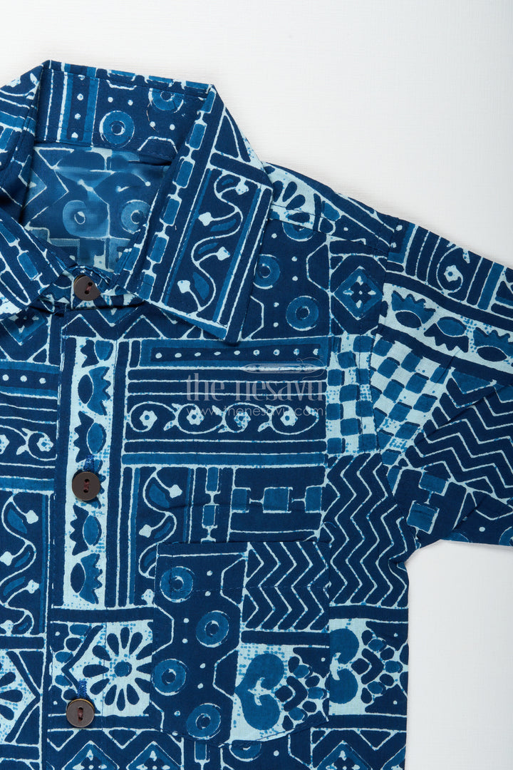 Boys cotton co-ord set for outings and daily wear
