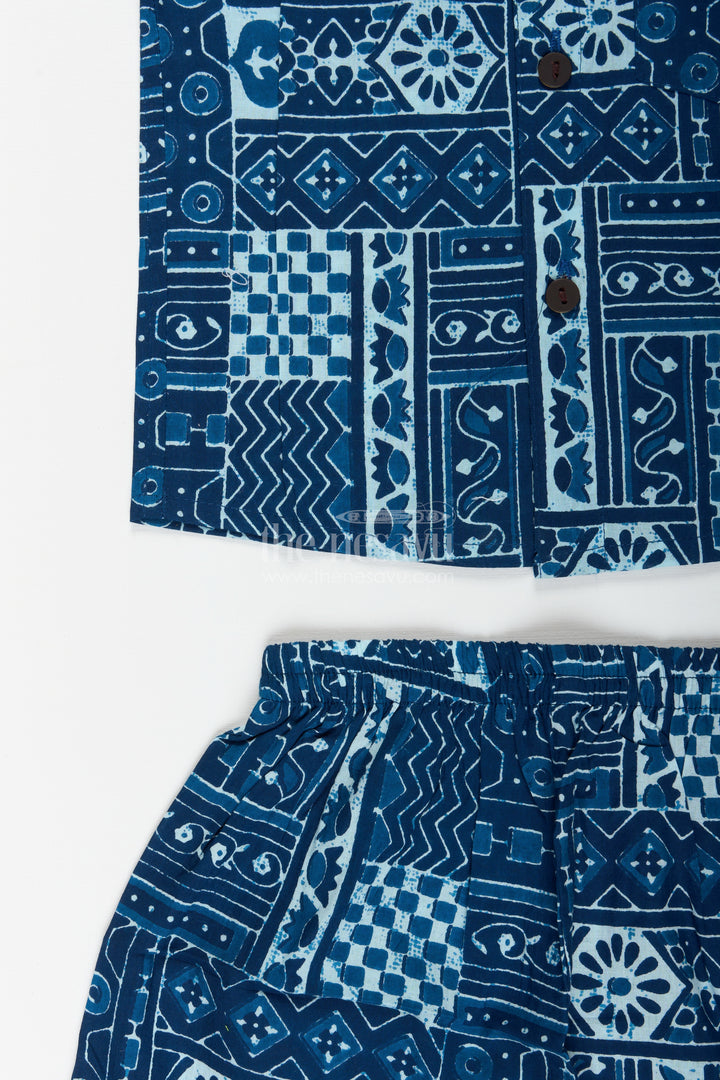 Boys cotton co-ord set for outings and daily wear