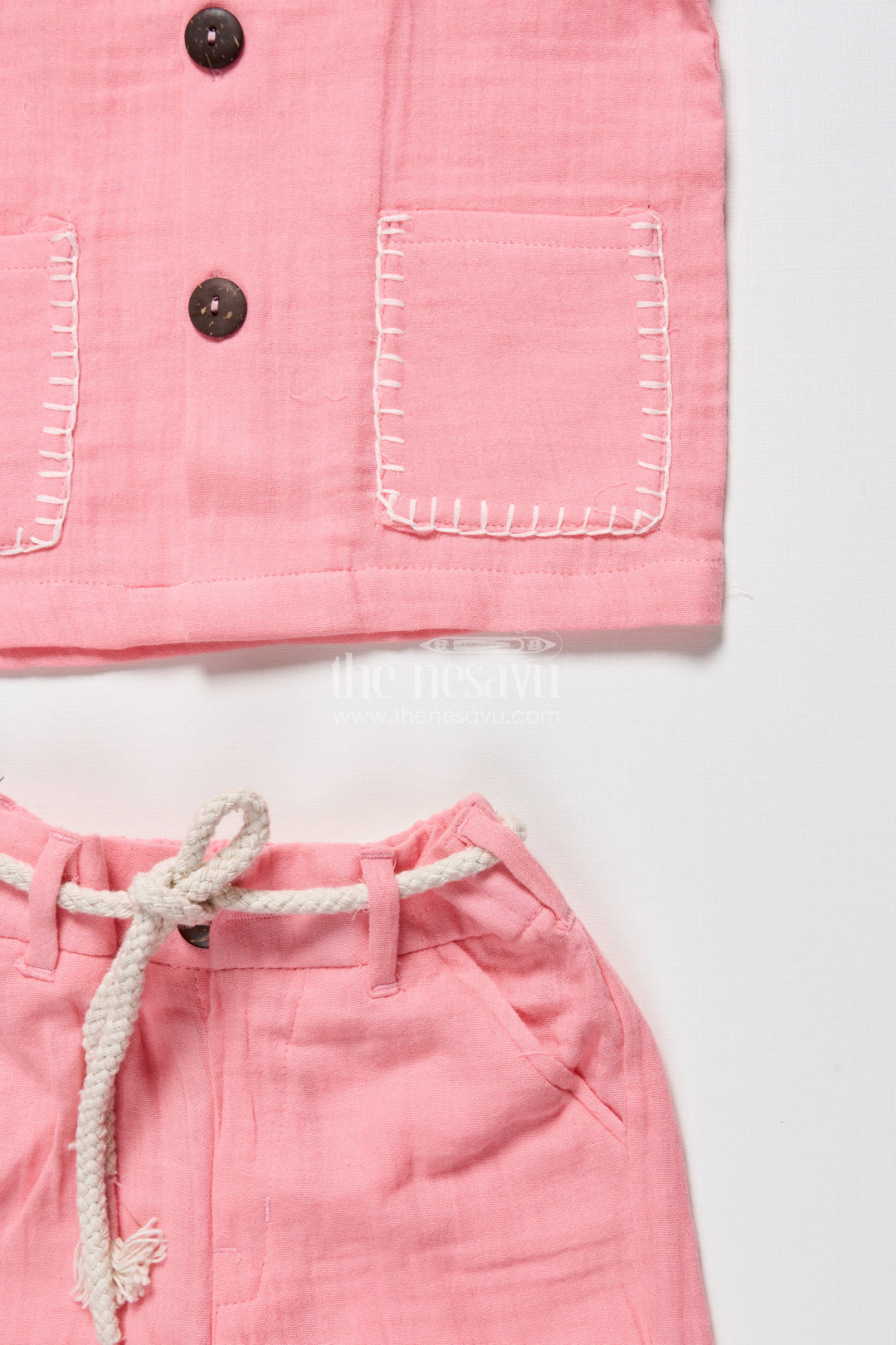 Baby boys muslin cotton casual set for summer comfort