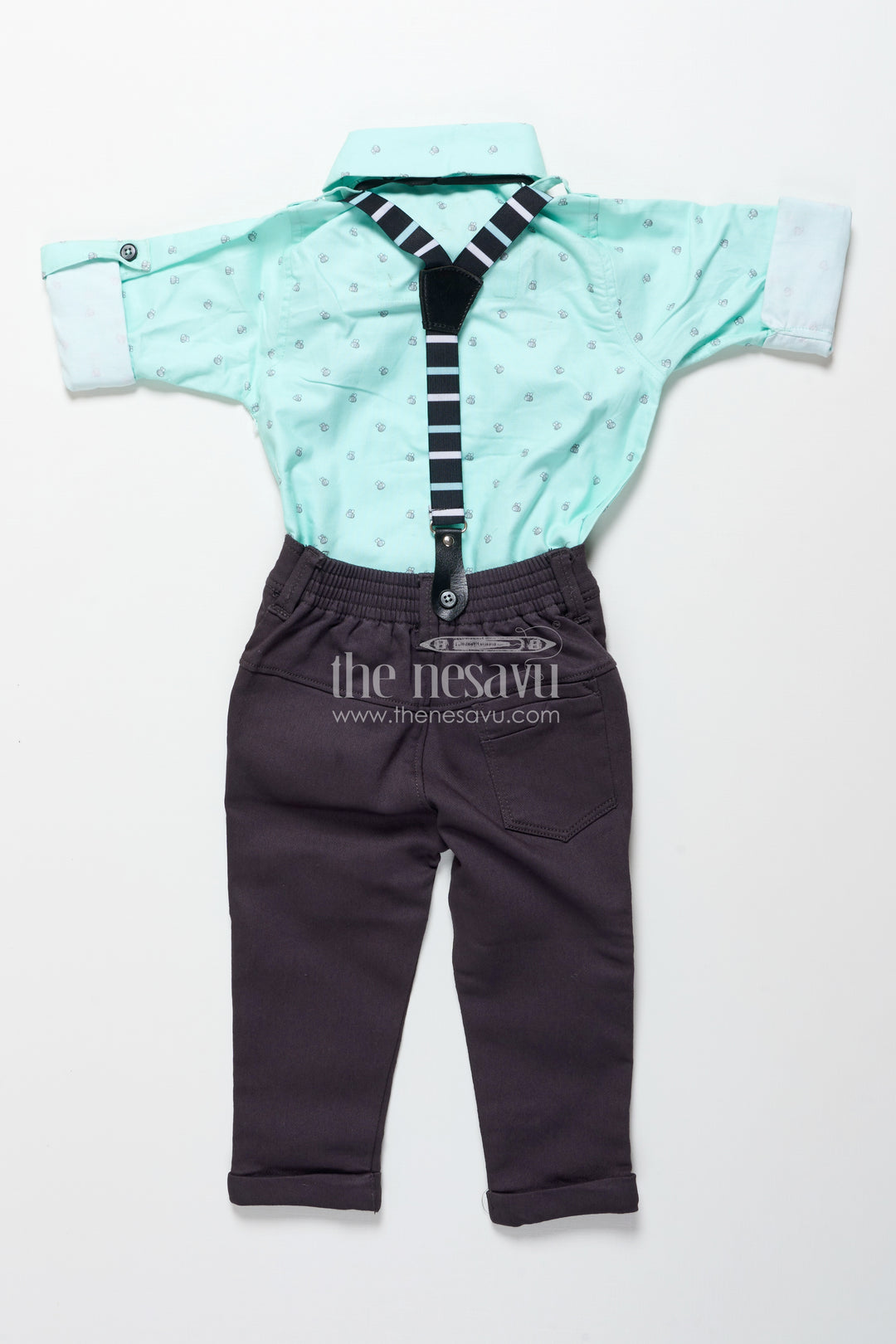 Baby boys cotton digital print set for everyday casual wear