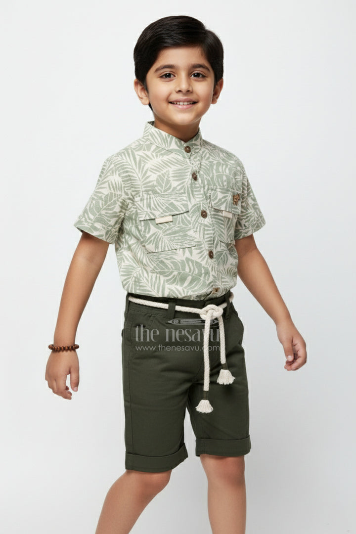 Baby Boys Cotton Printed Set for Playdates and Everyday Wear
