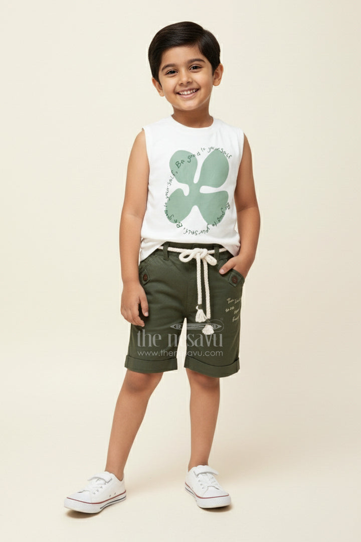 Baby Boys Cotton Printed Set for Playdates and Everyday Wear