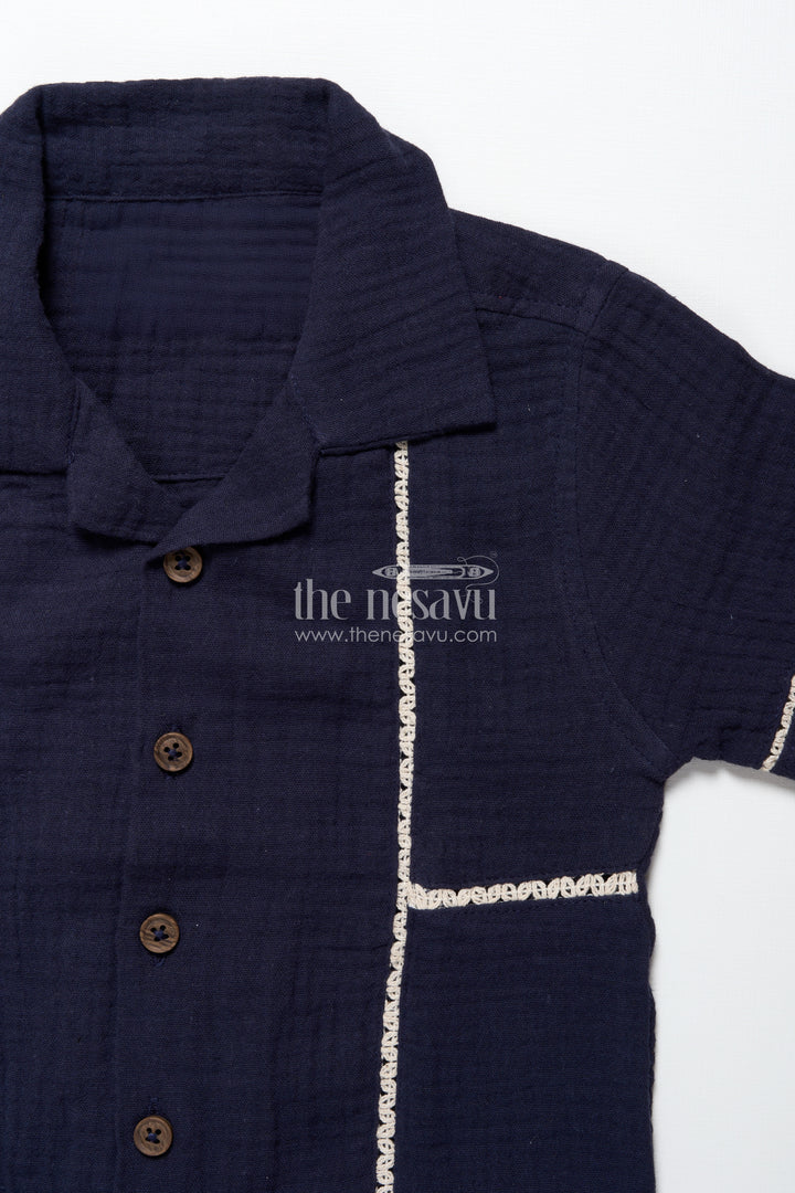 Baby boys muslin cotton set for everyday comfort and movement