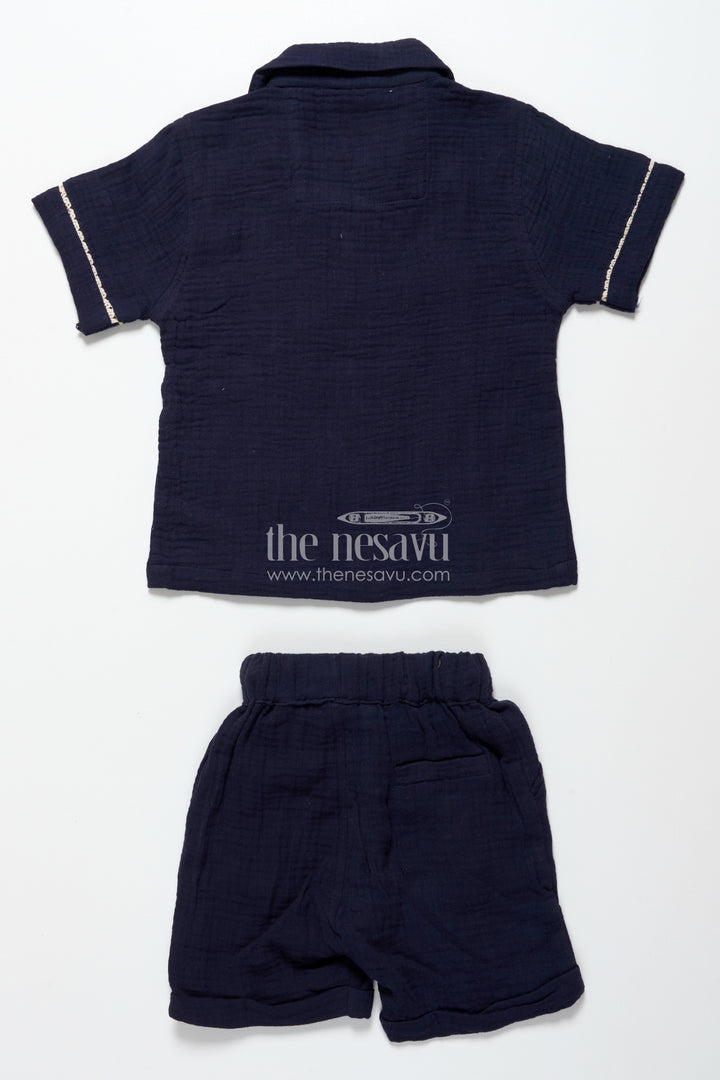 Baby boys muslin cotton set for everyday comfort and movement