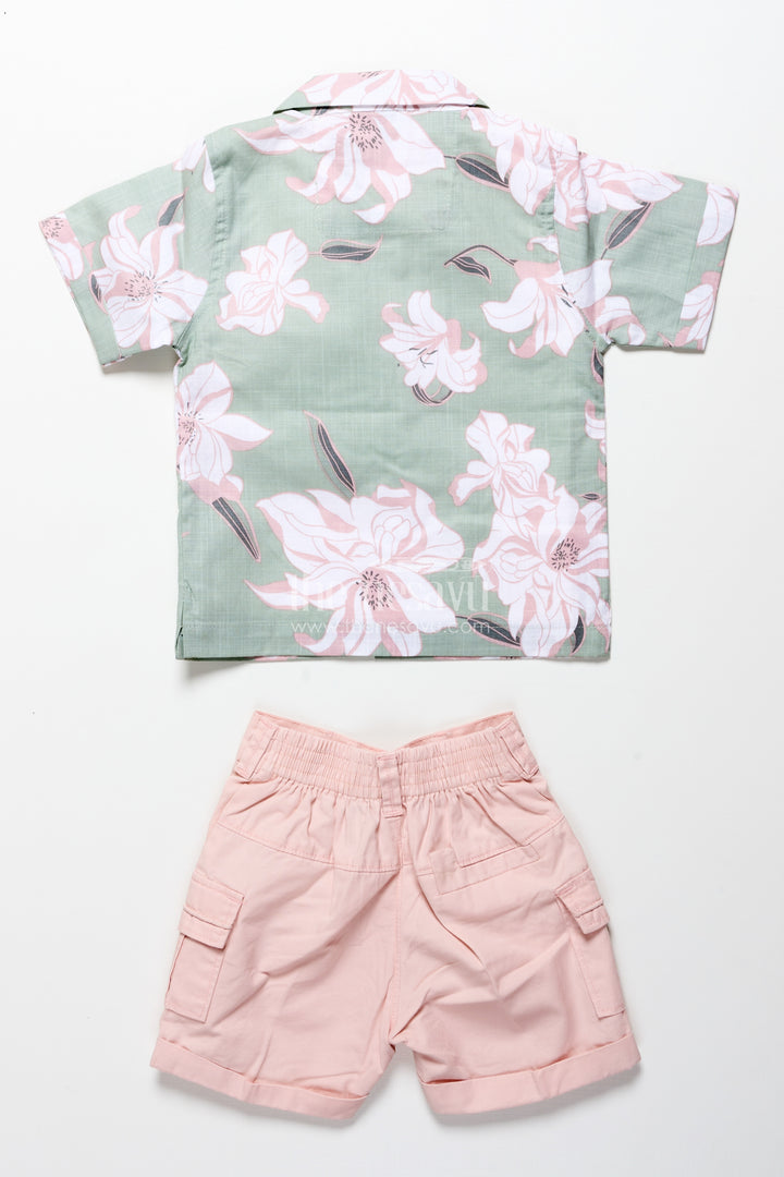 Baby boys digital print set for casual dressing and day trips