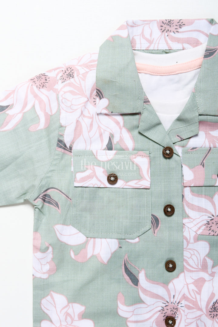 Baby boys digital print set for casual dressing and day trips