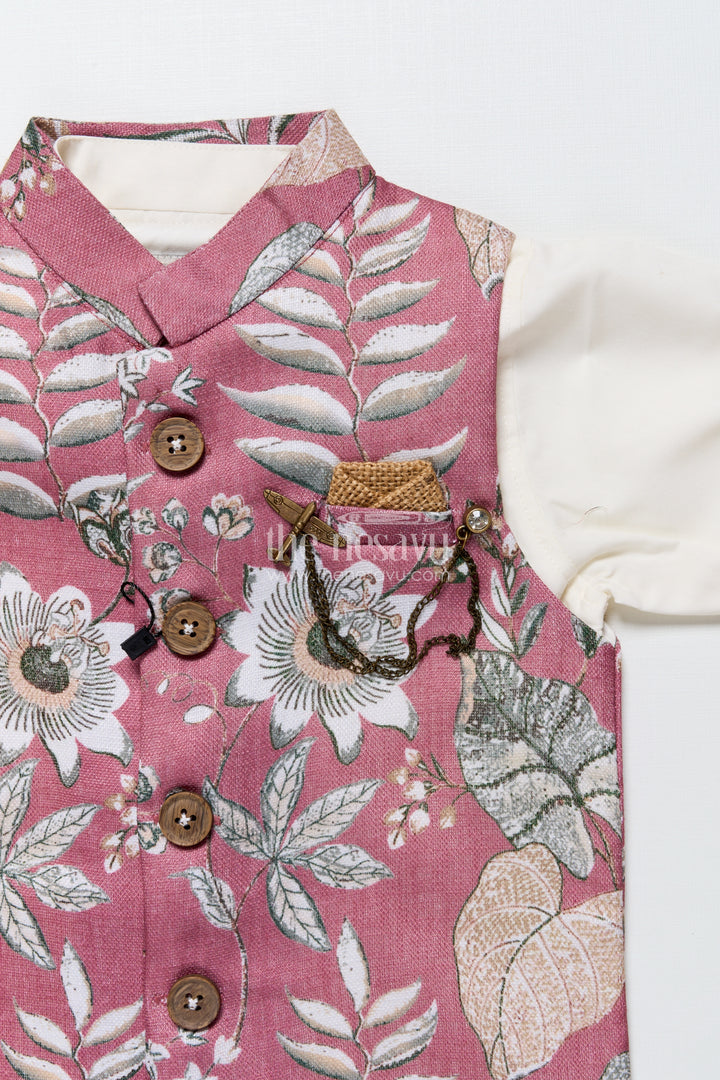 Baby boys ethnic jacket set for weddings and celebrations
