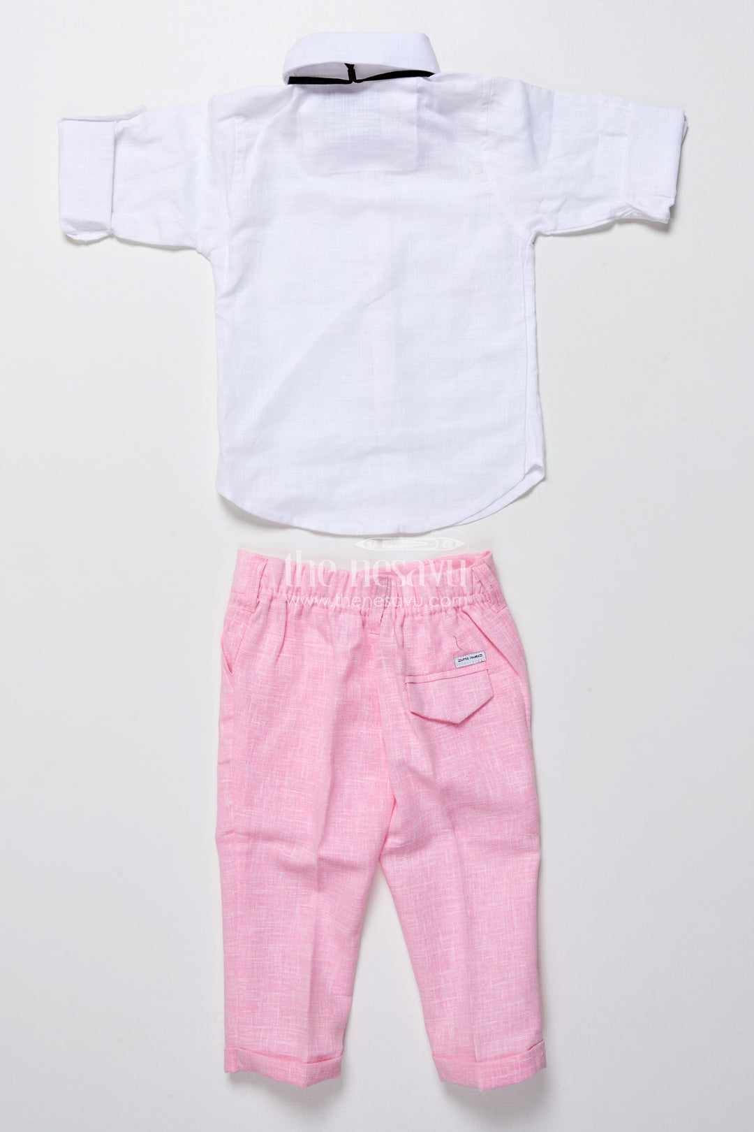 Toddler boys festive outfit with animal embroidery jacket and cotton pants