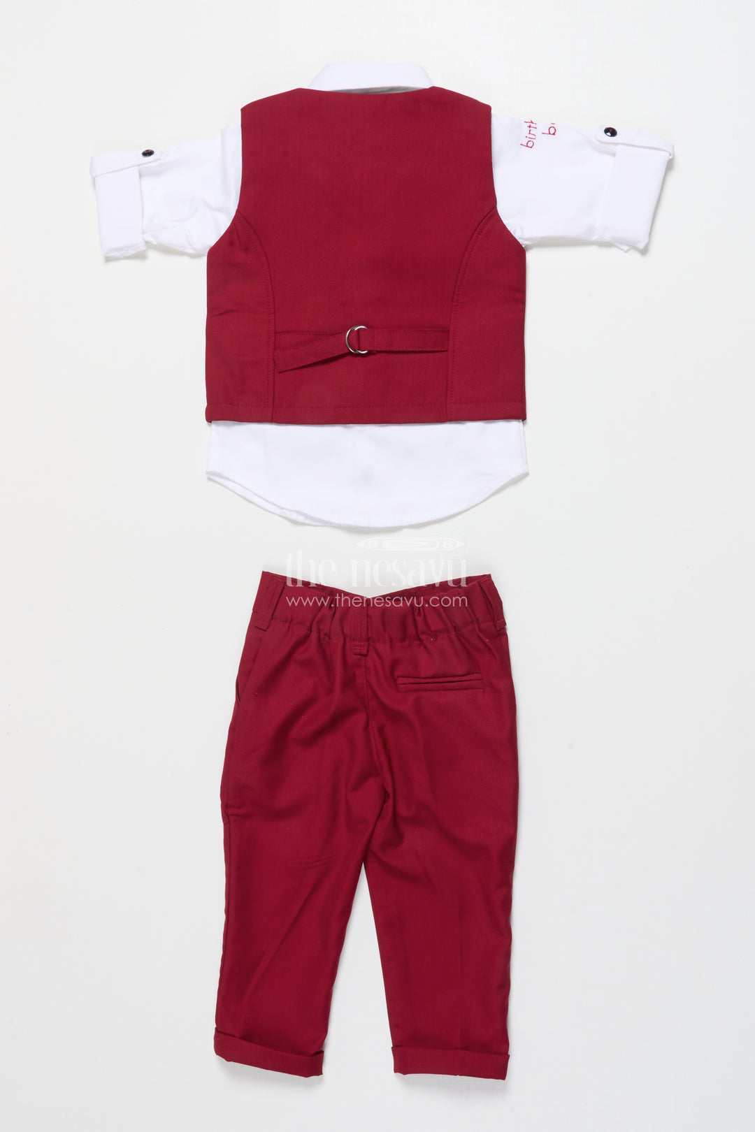 Boys Partywear Set with Waistcoat for Birthdays and Family Events
